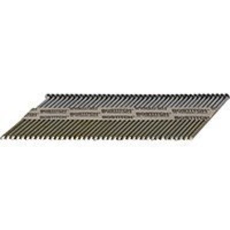 BOSTITCH Collated Framing Nail, 3-1/4 in L, Clipped Head, 33 Degrees PT-12D131FH25
